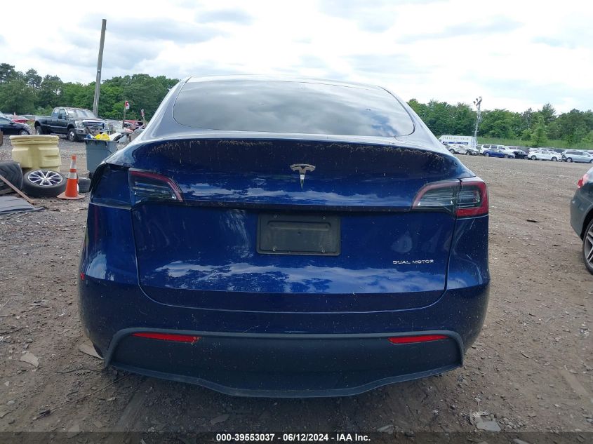 2020 Tesla Model Y VIN: 5YJYGDEE0LF025755 Lot: 39553037