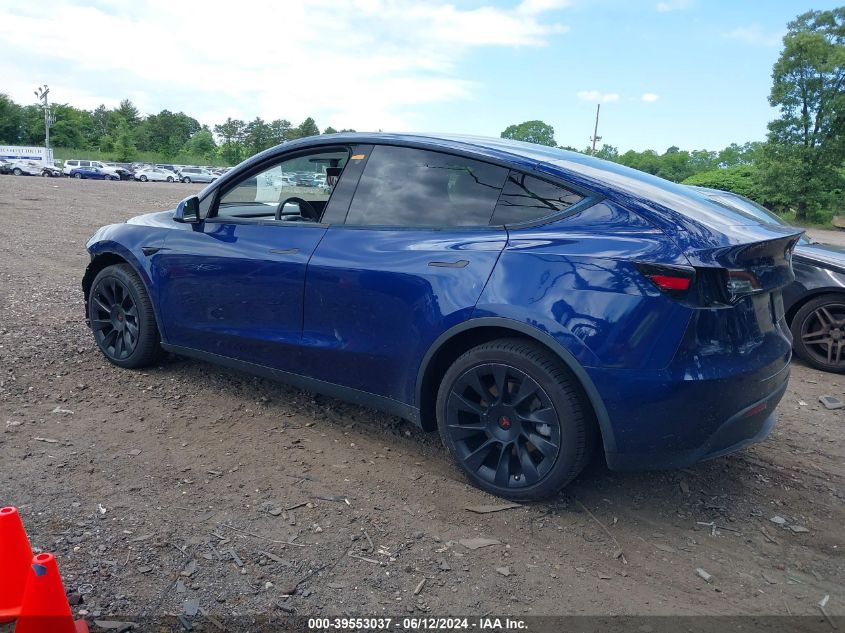 2020 Tesla Model Y VIN: 5YJYGDEE0LF025755 Lot: 39553037