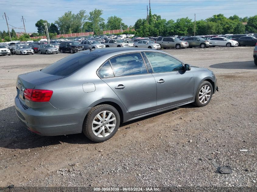 2012 Volkswagen Jetta Se VIN: 3VWDX7AJ4CM335855 Lot: 39553038