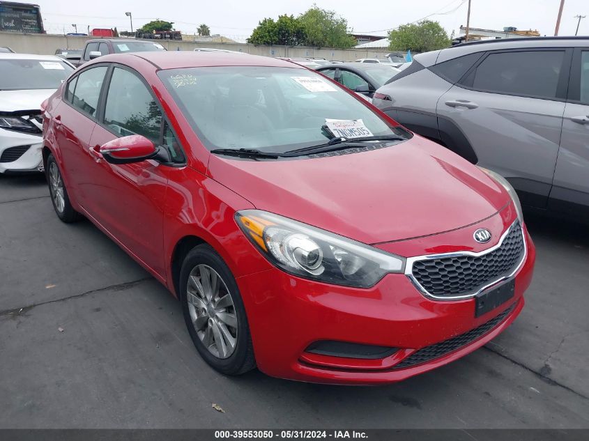 2015 Kia Forte Lx VIN: KNAFX4A64F5407456 Lot: 39553050