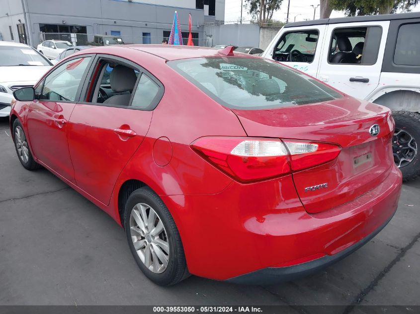 2015 Kia Forte Lx VIN: KNAFX4A64F5407456 Lot: 39553050