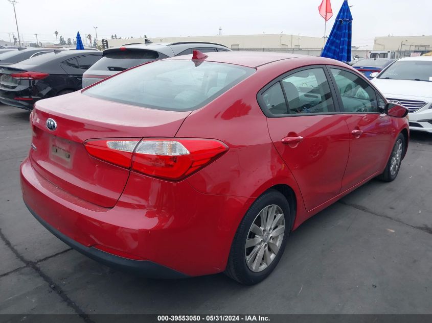 2015 Kia Forte Lx VIN: KNAFX4A64F5407456 Lot: 39553050