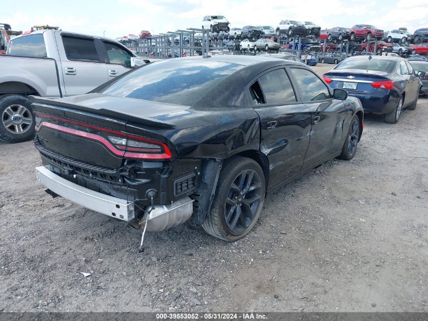 2022 Dodge Charger Sxt Rwd VIN: 2C3CDXBG4NH246299 Lot: 39553052