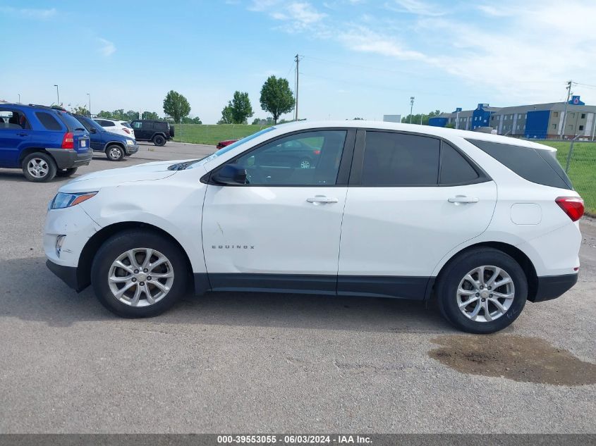 2020 Chevrolet Equinox Fwd Ls VIN: 3GNAXHEV2LS605113 Lot: 39553055