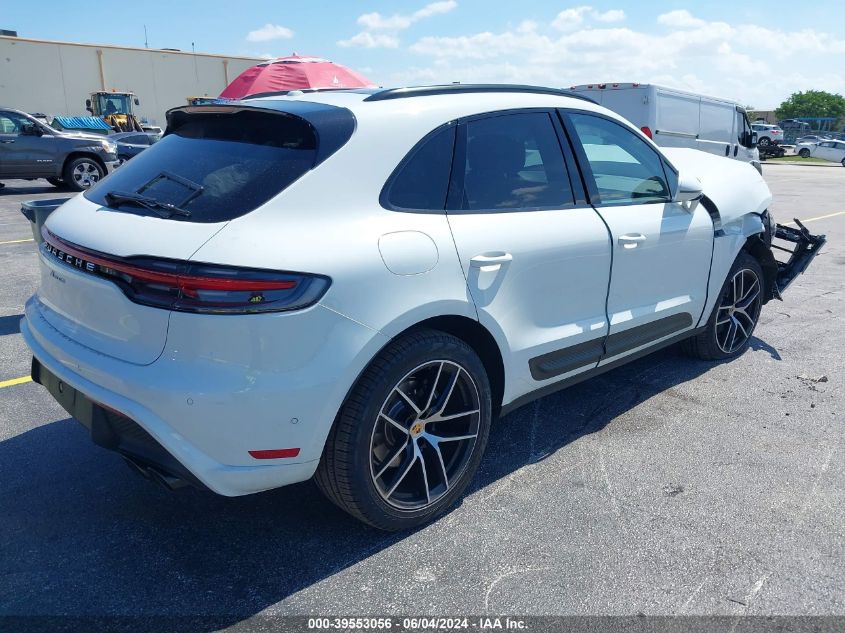 2022 Porsche Macan VIN: WP1AA2A59NLB04305 Lot: 39553056