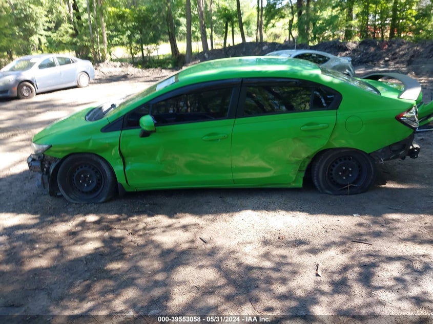 2014 Honda Civic Lx VIN: 2HGFB2F51EH534342 Lot: 39553058