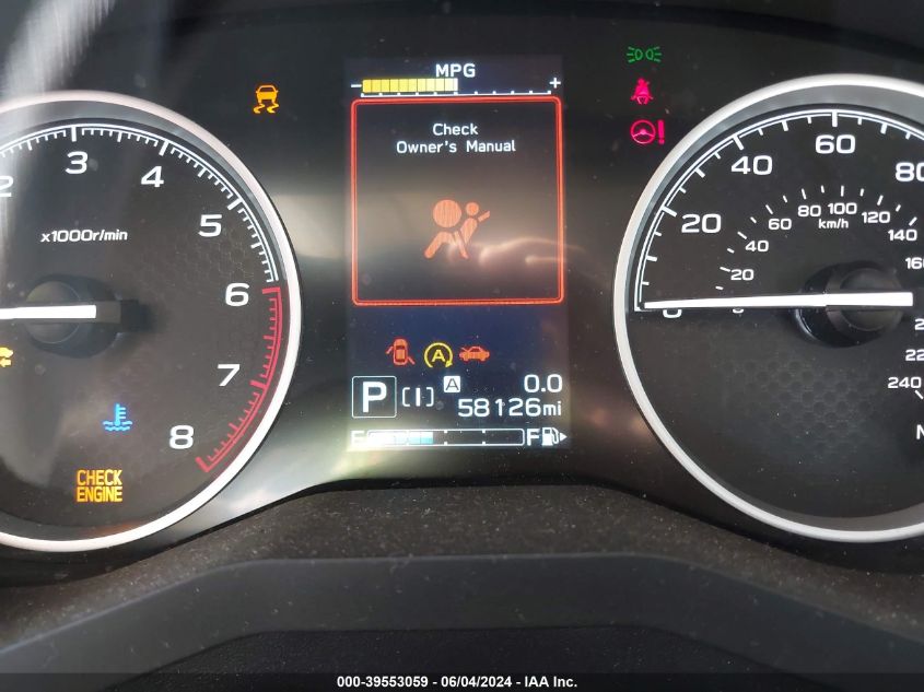 2020 Subaru Forester Premium VIN: JF2SKAJC7LH455839 Lot: 39553059