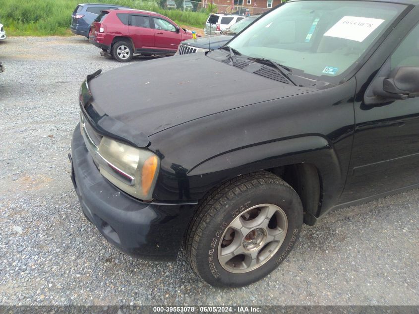 2007 Chevrolet Trailblazer Ls VIN: 1GNDT13S272282417 Lot: 39553078