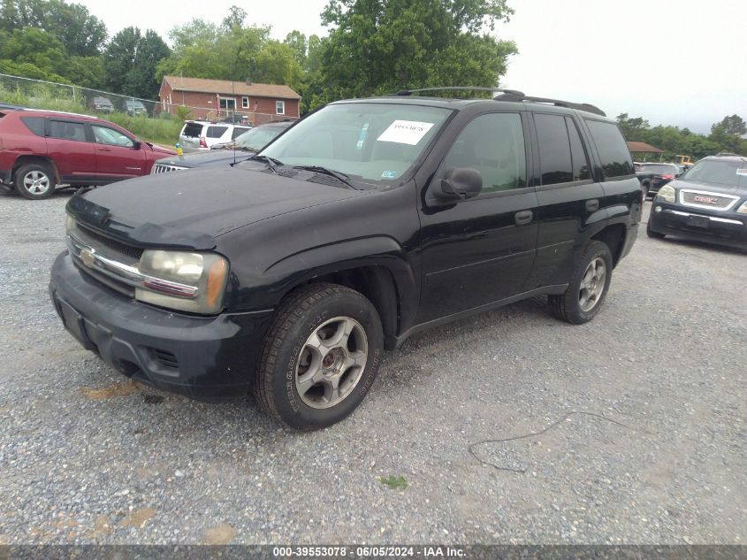 2007 Chevrolet Trailblazer Ls VIN: 1GNDT13S272282417 Lot: 39553078