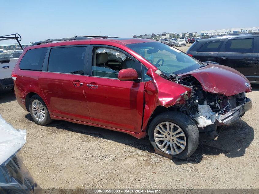 2011 Toyota Sienna Xle V6 VIN: 5TDYK3DCXBS047250 Lot: 39553083