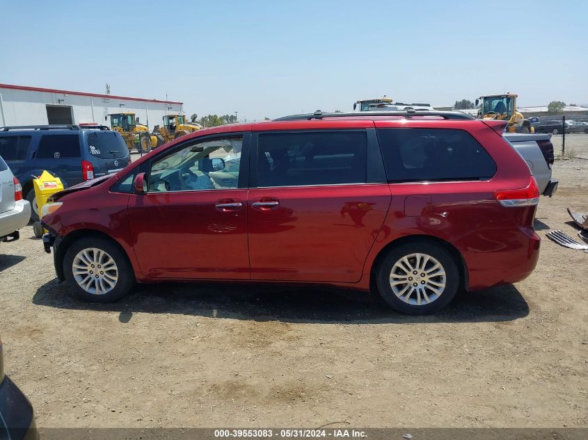 2011 Toyota Sienna Xle V6 VIN: 5TDYK3DCXBS047250 Lot: 39553083