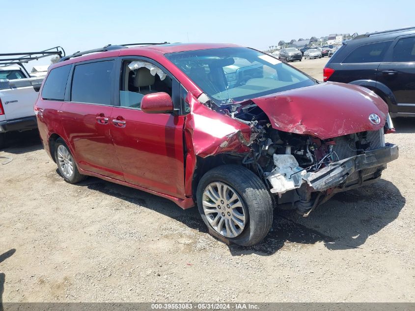 2011 Toyota Sienna Xle V6 VIN: 5TDYK3DCXBS047250 Lot: 39553083