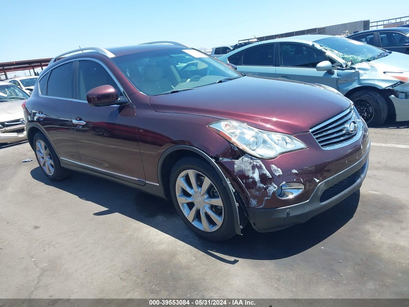 2012 Infiniti Ex35 Journey VIN: JN1AJ0HP6CM401328 Lot: 39553084