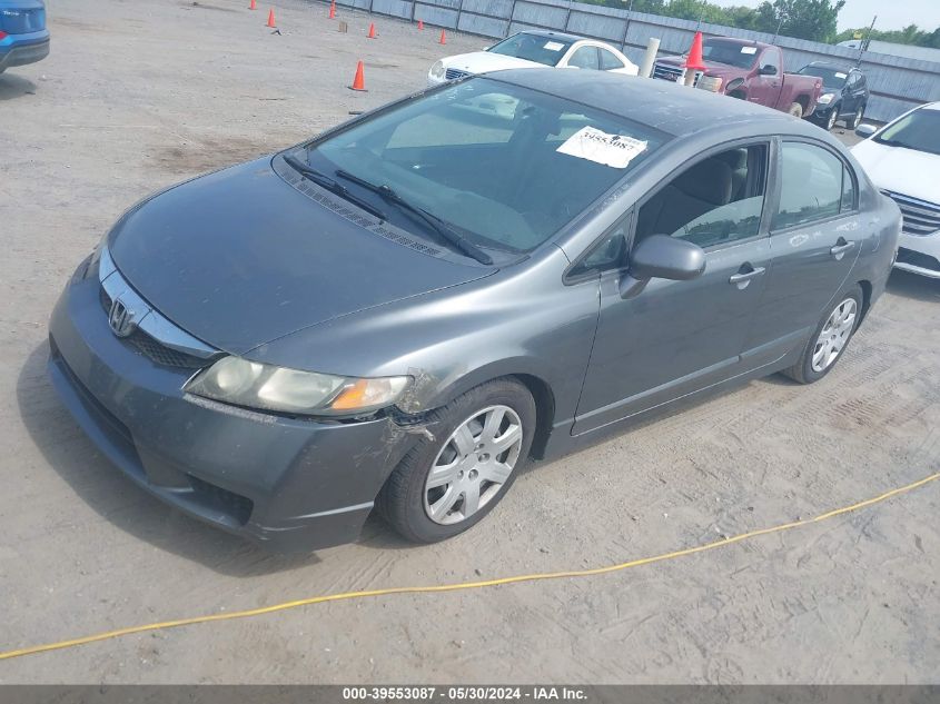 2010 Honda Civic Lx VIN: 2HGFA1F53AH535631 Lot: 39553087