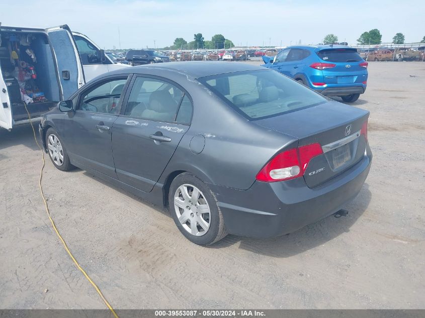 2010 Honda Civic Lx VIN: 2HGFA1F53AH535631 Lot: 39553087