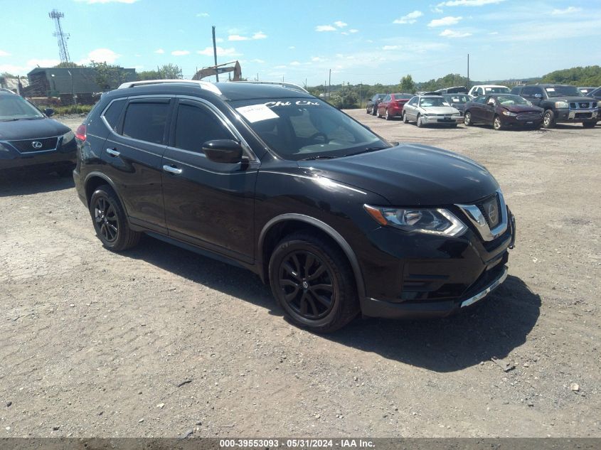 2017 Nissan Rogue Sv VIN: KNMAT2MV7HP613135 Lot: 39553093