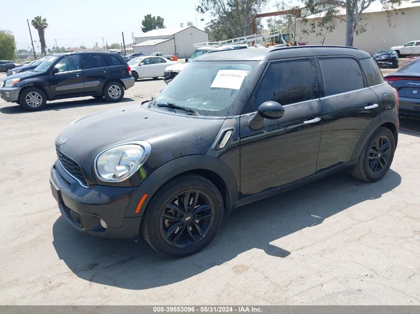 2014 Mini Countryman Cooper S VIN: WMWZC3C54EWP26467 Lot: 39553096