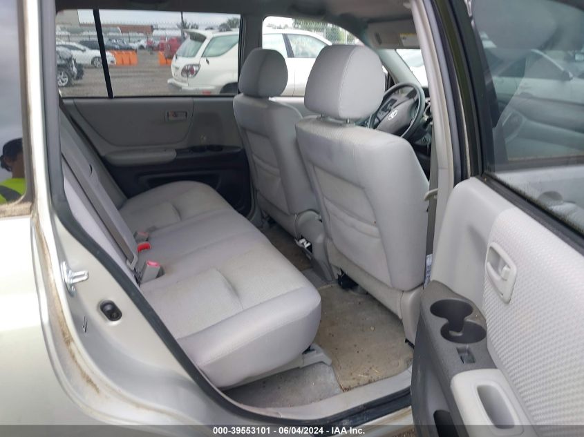 2005 Toyota Highlander V6 VIN: JTEGP21A250070504 Lot: 39553101