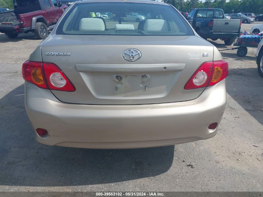 2009 Toyota Corolla Le VIN: 1NXBU40E19Z129544 Lot: 39553102