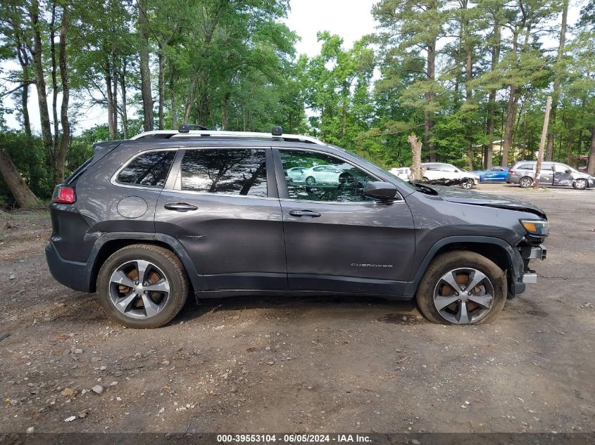 2019 Jeep Cherokee Limited 4X4 VIN: 1C4PJMDX0KD331120 Lot: 39553104