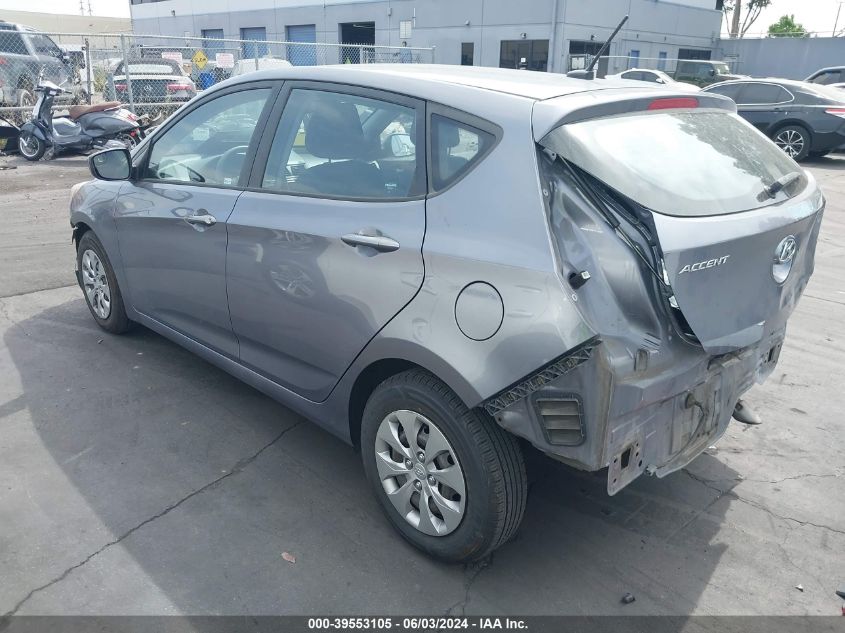 2016 Hyundai Accent Se VIN: KMHCT5AE7GU260437 Lot: 39553105