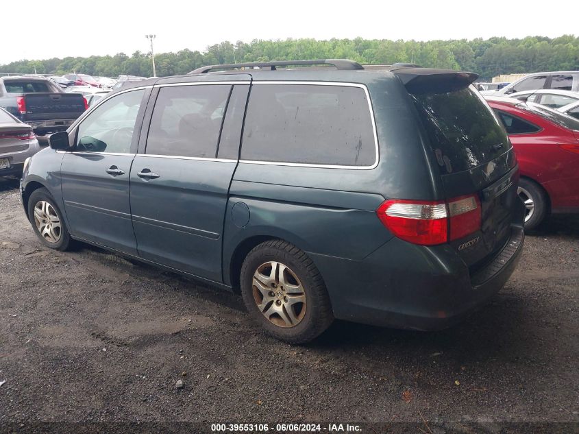 2006 Honda Odyssey Ex-L VIN: 5FNRL38766B435018 Lot: 39553106