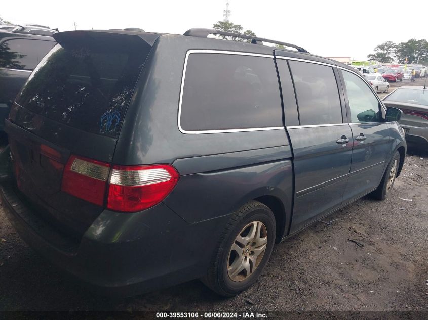 2006 Honda Odyssey Ex-L VIN: 5FNRL38766B435018 Lot: 39553106