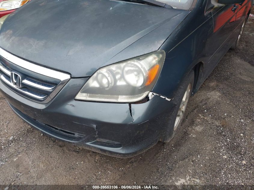 2006 Honda Odyssey Ex-L VIN: 5FNRL38766B435018 Lot: 39553106