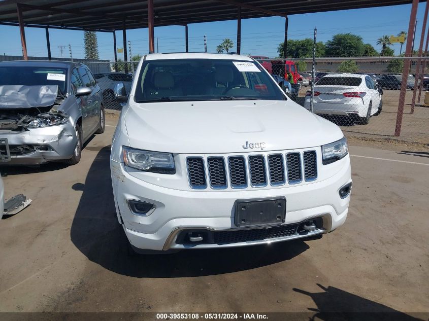 2015 Jeep Grand Cherokee Overland VIN: 1C4RJFCG4FC697390 Lot: 39553108