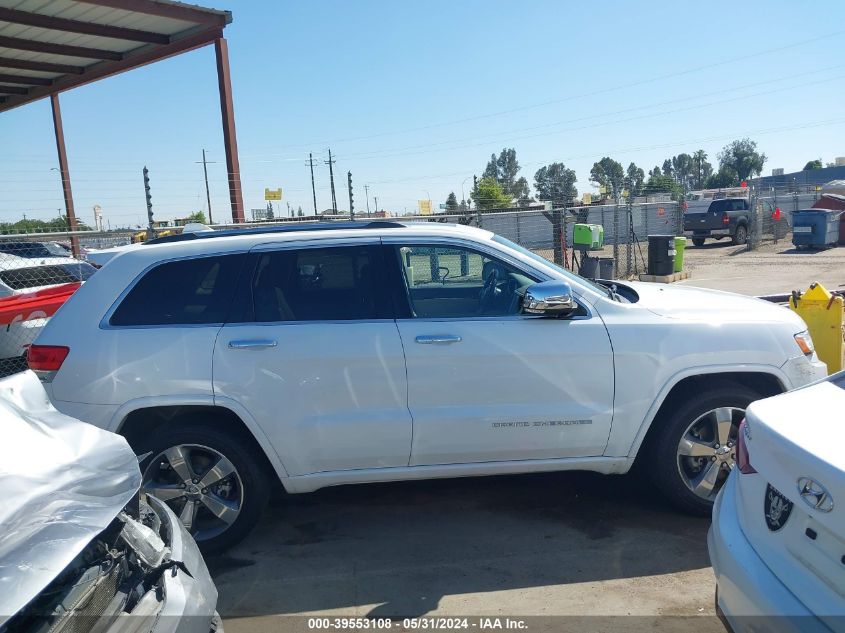 2015 Jeep Grand Cherokee Overland VIN: 1C4RJFCG4FC697390 Lot: 39553108