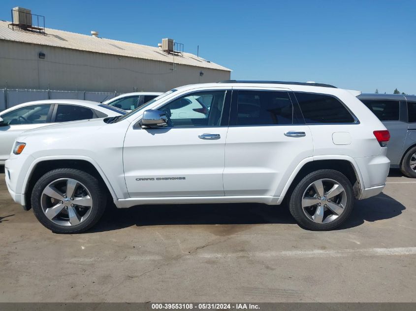 2015 Jeep Grand Cherokee Overland VIN: 1C4RJFCG4FC697390 Lot: 39553108