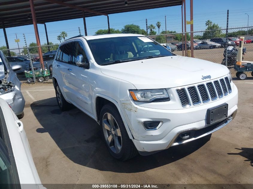 2015 Jeep Grand Cherokee Overland VIN: 1C4RJFCG4FC697390 Lot: 39553108