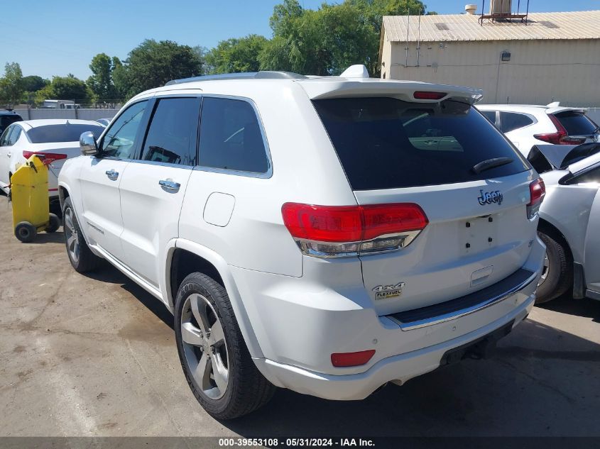 2015 Jeep Grand Cherokee Overland VIN: 1C4RJFCG4FC697390 Lot: 39553108