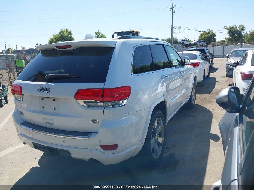 2015 Jeep Grand Cherokee Overland VIN: 1C4RJFCG4FC697390 Lot: 39553108