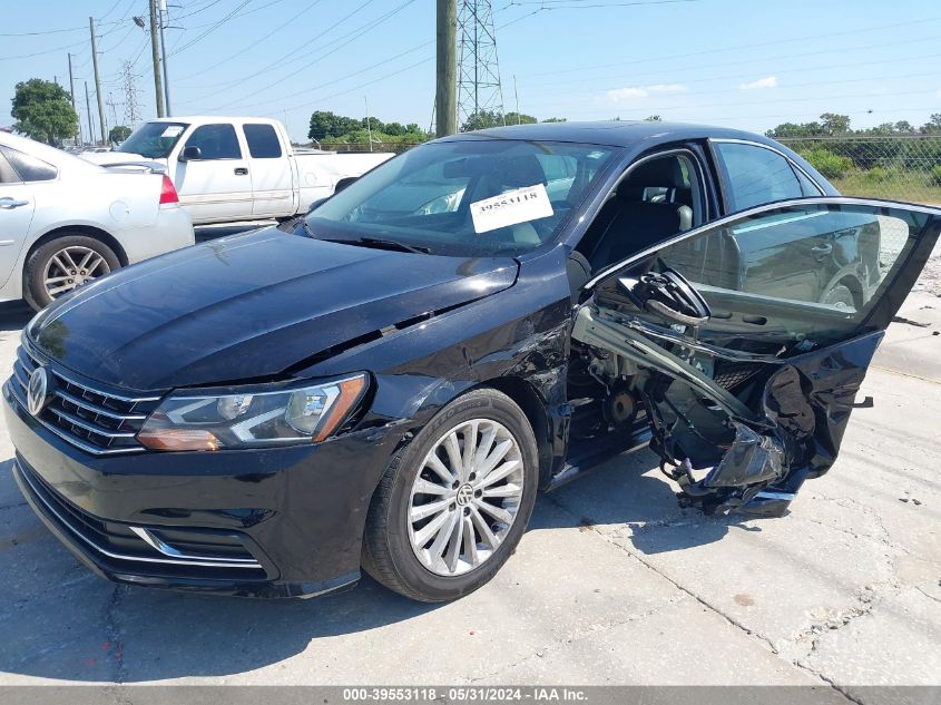 2017 VOLKSWAGEN PASSAT 1.8T SE - 1VWBT7A33HC061027