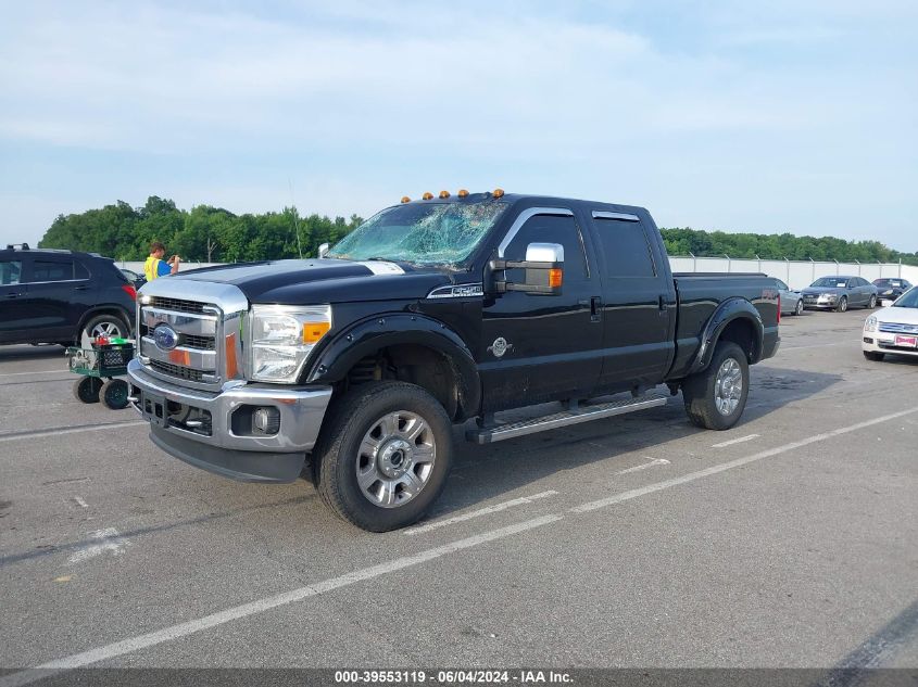 2014 Ford F-250 Lariat VIN: 1FT7W2BT5EEA18830 Lot: 39553119