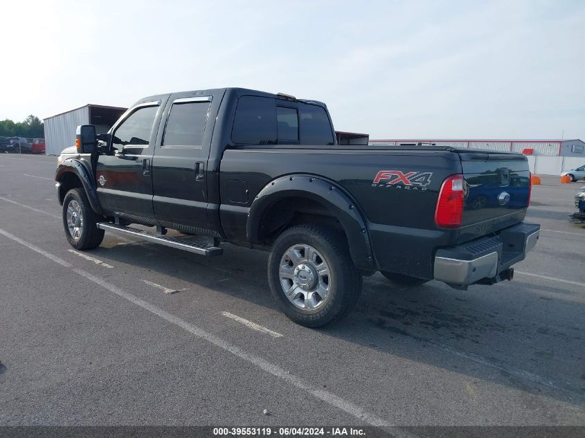 2014 Ford F-250 Lariat VIN: 1FT7W2BT5EEA18830 Lot: 39553119