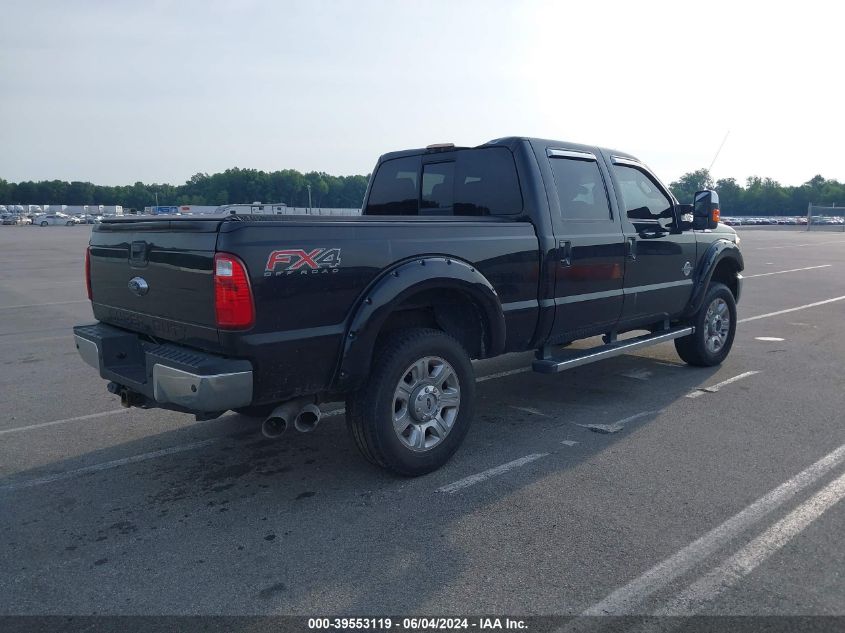 2014 Ford F-250 Lariat VIN: 1FT7W2BT5EEA18830 Lot: 39553119