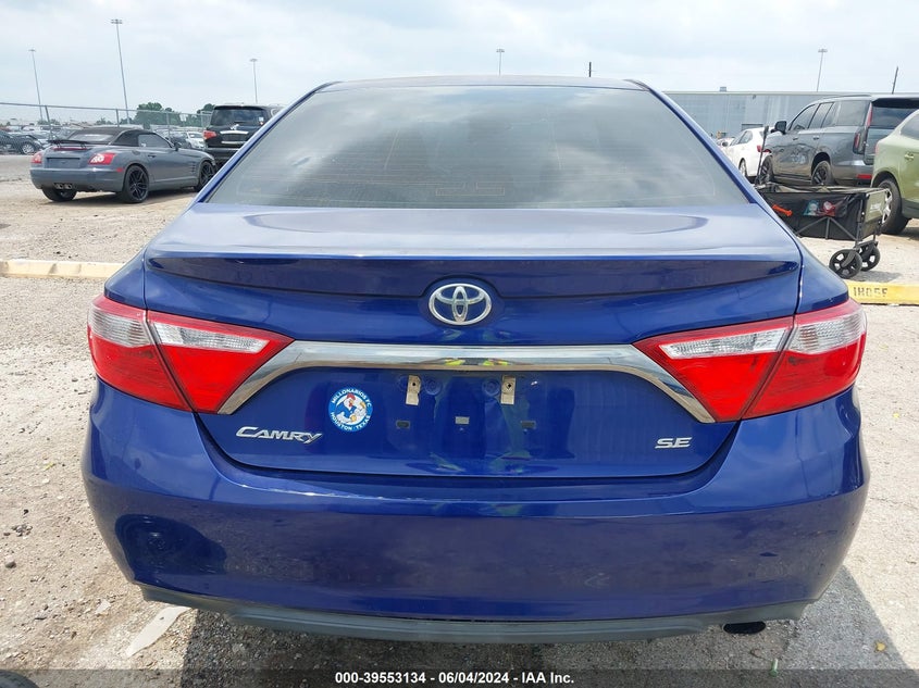 2015 Toyota Camry Se VIN: 4T1BF1FK0FU994877 Lot: 39553134