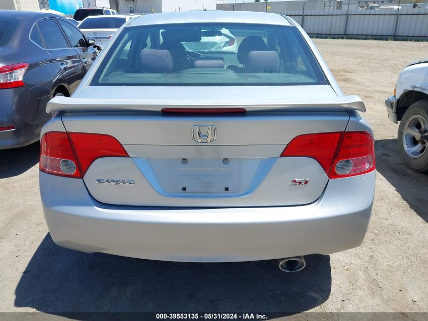 2008 Honda Civic Si/Si Mugen VIN: 2HGFA55588H709115 Lot: 39553135