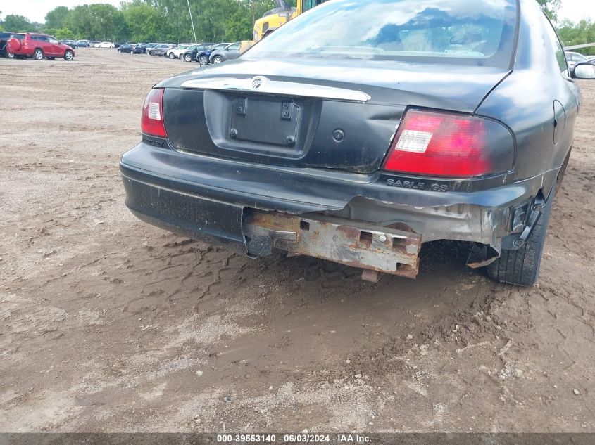 2003 Mercury Sable Gs VIN: 1MEFM50U73G634382 Lot: 39553140