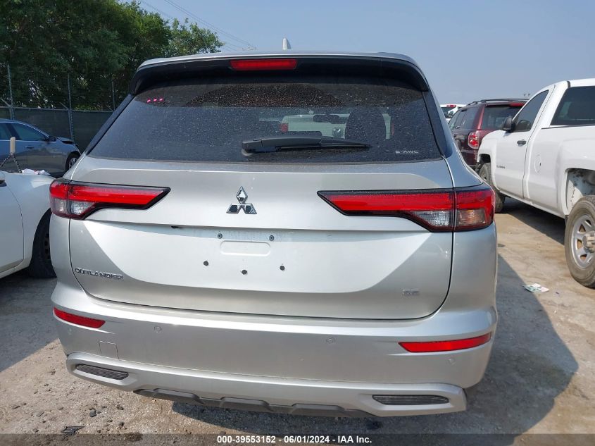 2024 Mitsubishi Outlander Se/Black Edition/Ralliart VIN: JA4J4VA81RZ048460 Lot: 39553152