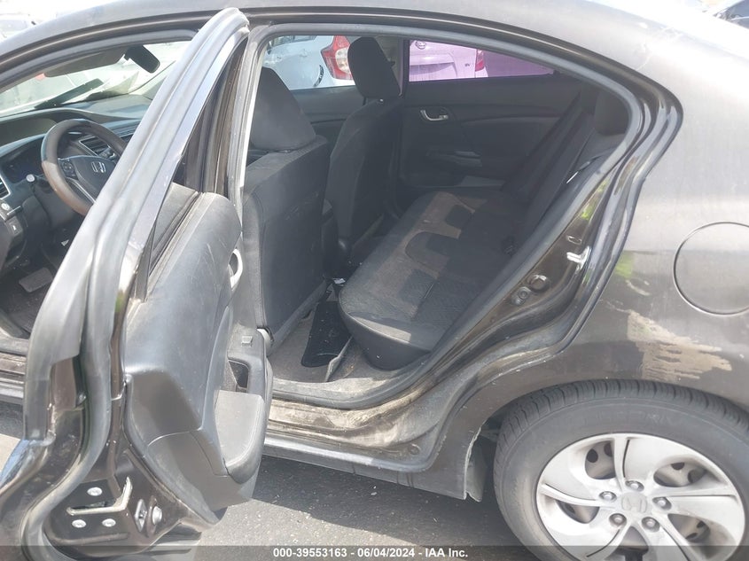 2014 Honda Civic Lx VIN: 2HGFB2F51EH555546 Lot: 39553163