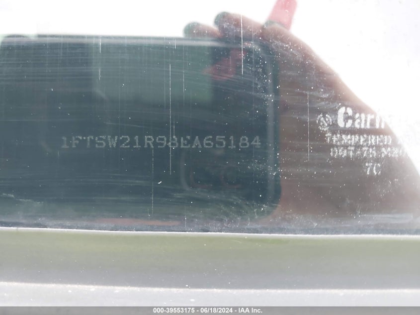 2008 Ford F-250 Fx4/Harley-Davidson/King Ranch/Lariat/Xl/Xlt VIN: 1FTSW21R98EA65184 Lot: 39553175