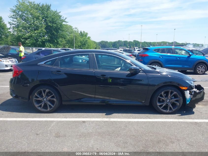 2020 Honda Civic Sport VIN: 19XFC2F8XLE214404 Lot: 39553179