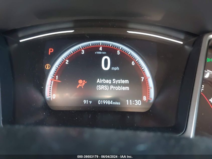 2020 Honda Civic Sport VIN: 19XFC2F8XLE214404 Lot: 39553179