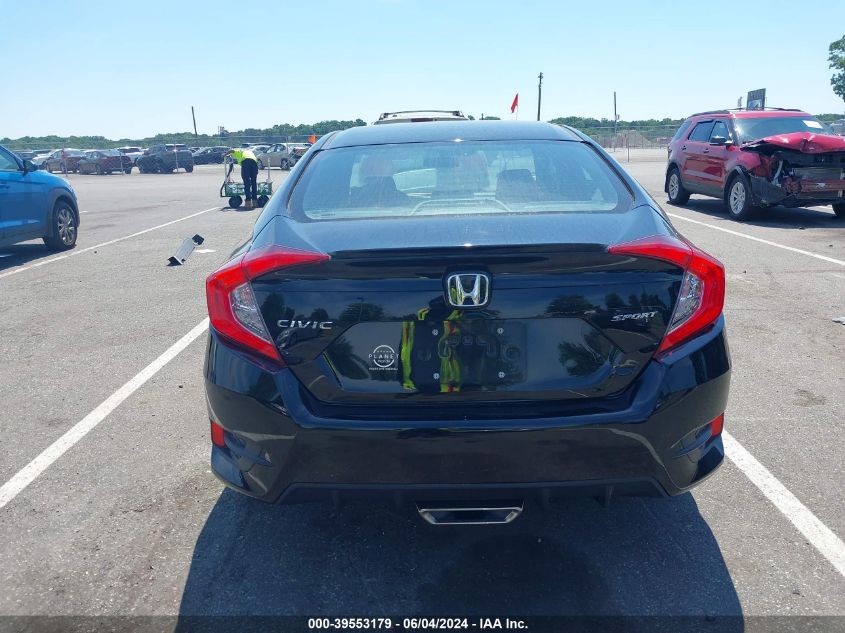 2020 Honda Civic Sport VIN: 19XFC2F8XLE214404 Lot: 39553179