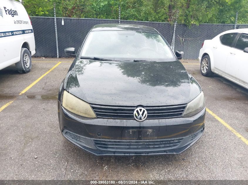 2014 Volkswagen Jetta 2.0L S VIN: 3VW2K7AJ5EM332889 Lot: 39553180