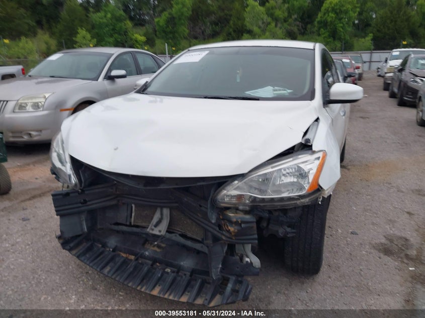 2015 Nissan Sentra S VIN: 3N1AB7AP1FY316690 Lot: 39553181