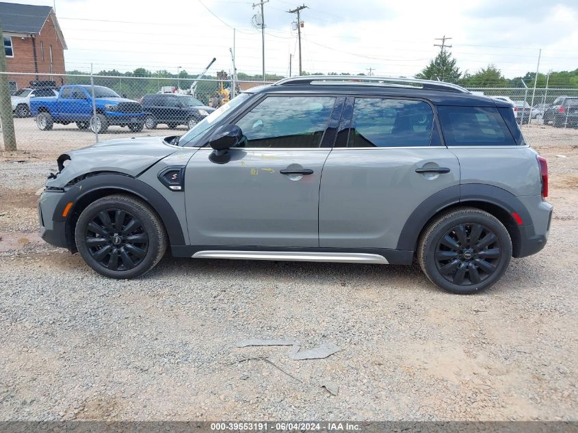 2022 Mini Countryman Cooper S VIN: WMZ53BR03N3P18434 Lot: 39553191